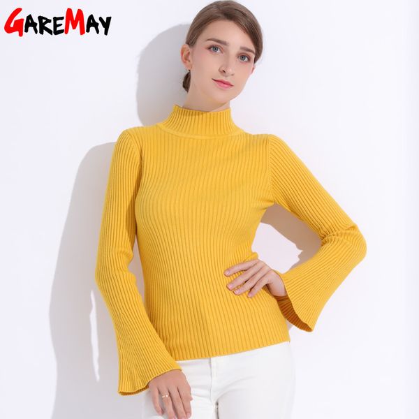 pullover sweater women winter turtleneck knitting female knitwear flare sleeve pull jersey mujer invierno jumper for 210428, White;black
pullover sweater women winter turtleneck knitting female knitwear flare sleeve pull jersey mujer invierno jumper for 210428, White;black