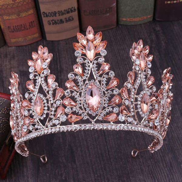 big crystal bridal tiaras crown wedding rhinestone pageant diadem baroque headband women hair accessories jewelry for bride clips & barrette, Golden;silver
big crystal bridal tiaras crown wedding rhinestone pageant diadem baroque headband women hair accessories jewelry for bride clips & barrette, Golden;silver