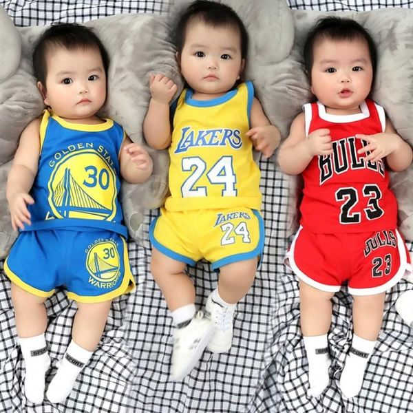 clothing sets 2021 summer baby boy girl basketball suit nursery ball clothes vest + shorts pants set children tracksuits 2pcs for kids 1-6ye, White
clothing sets 2021 summer baby boy girl basketball suit nursery ball clothes vest + shorts pants set children tracksuits 2pcs for kids 1-6ye, White