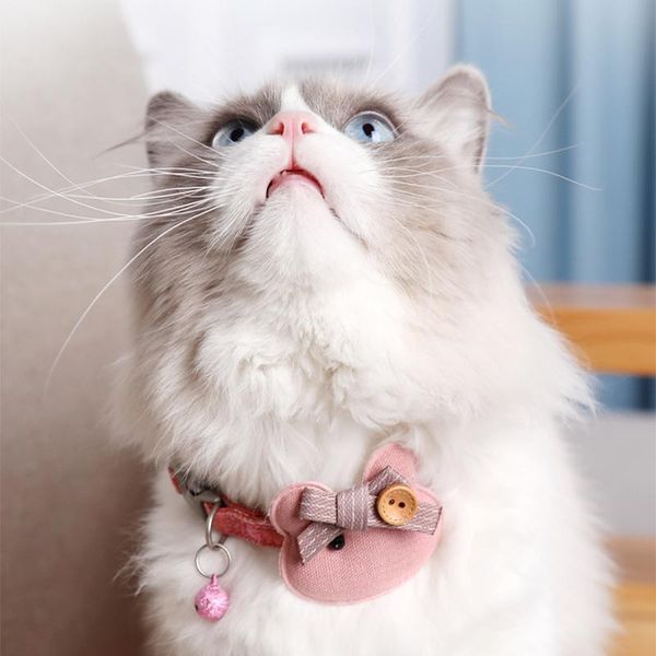 cat collars & leads nylon dog collar cute necklace adjustable cartoon bear tie with bells pet cats soft and comfy for kitten accessory
cat collars & leads nylon dog collar cute necklace adjustable cartoon bear tie with bells pet cats soft and comfy for kitten accessory