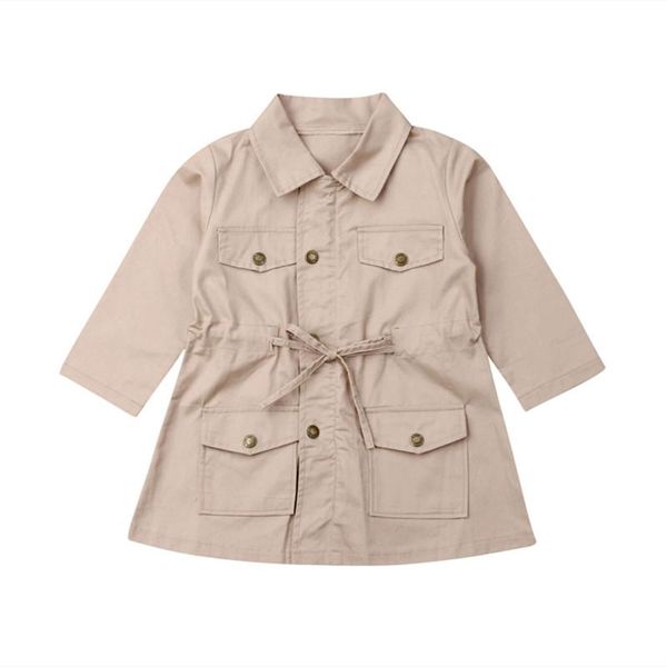 fashion kids girls autumn lapel horn long sleeve wind breakers child casual coat, Blue;gray
fashion kids girls autumn lapel horn long sleeve wind breakers child casual coat, Blue;gray