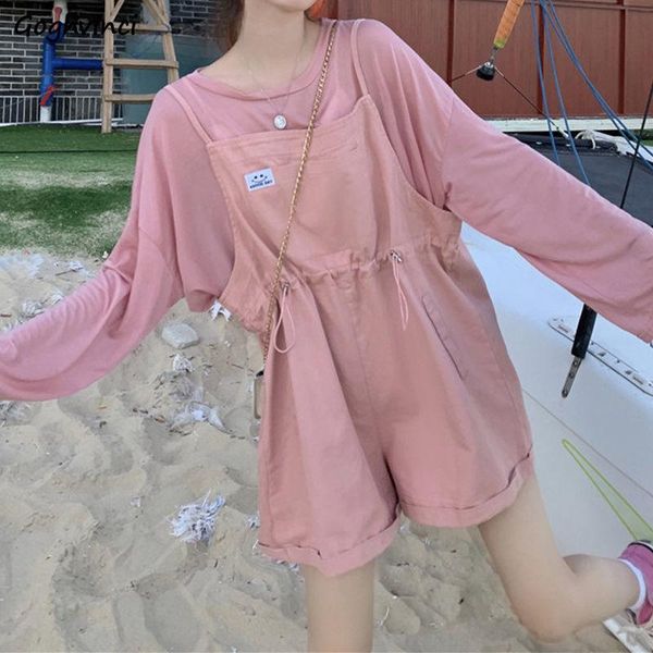 women's tracksuits sets women loose simple long sleeve fashion kawaii shorts casual all-match sweet girls korean stylish daily ulzzang, Gray
women's tracksuits sets women loose simple long sleeve fashion kawaii shorts casual all-match sweet girls korean stylish daily ulzzang, Gray
