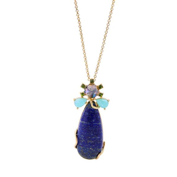 fashion jewelry long chain sweater necklace blue natural stone pendant flower water-drop collar brand necklaces, Silver
fashion jewelry long chain sweater necklace blue natural stone pendant flower water-drop collar brand necklaces, Silver