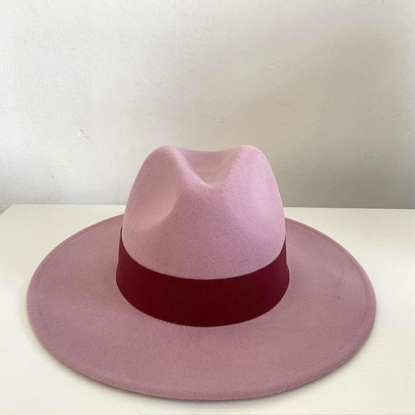 wide brim hats ladies autumn winter multi-color decoration delicate woolen jazz daily fashion casual hat men women, Blue;gray
wide brim hats ladies autumn winter multi-color decoration delicate woolen jazz daily fashion casual hat men women, Blue;gray