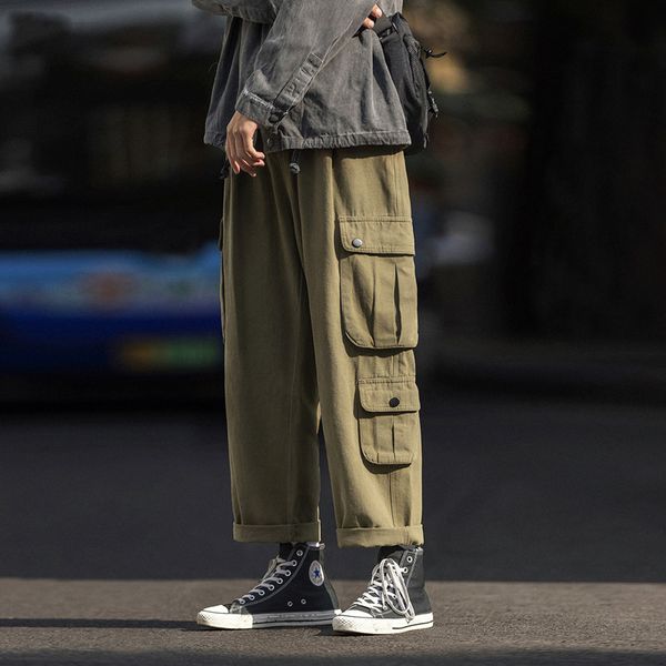 multi pockets cargo harem jogger pants men hip hop fashion casual track trousers streetwear harajuku hipster sweatpants, Black
multi pockets cargo harem jogger pants men hip hop fashion casual track trousers streetwear harajuku hipster sweatpants, Black