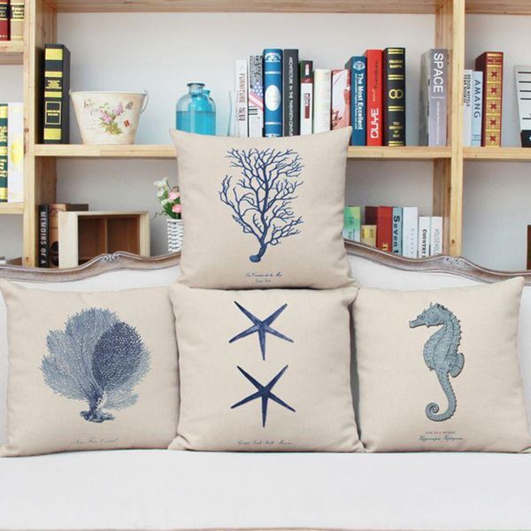 blue ocean style series linen pillow starfish sea shanhu back cushion pillowcase core fall decorations decor cushion/decorative
blue ocean style series linen pillow starfish sea shanhu back cushion pillowcase core fall decorations decor cushion/decorative