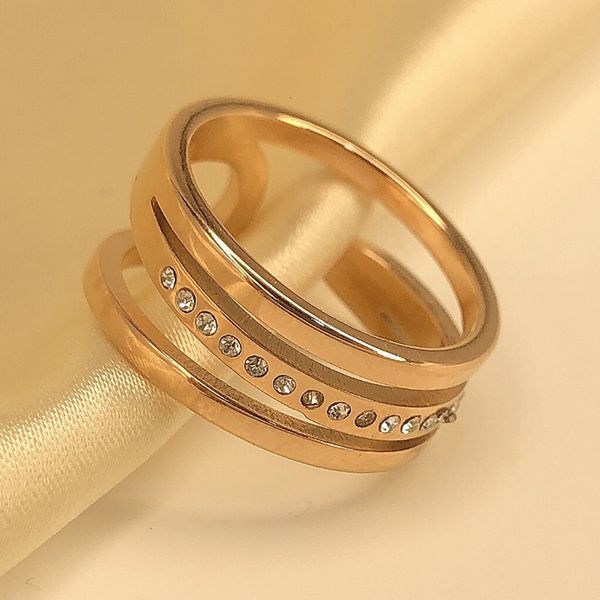 japanese and rose gold anti color titanium steel ring female korean indifference index finger trendsetter personality simple opening, Silver
japanese and rose gold anti color titanium steel ring female korean indifference index finger trendsetter personality simple opening, Silver