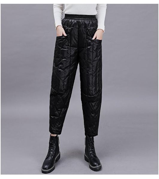 women's pants & capris fashion thick warm down cotton trousers female winter product solid color loose high waist thin harlan long, Black;white
women's pants & capris fashion thick warm down cotton trousers female winter product solid color loose high waist thin harlan long, Black;white