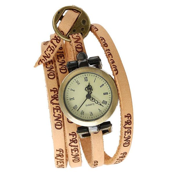 wristwatches gnova platinum leather strap women watch lucky friend carved student wrap bracelet quartz wristwatch retro vintage a532, Slivery;brown
wristwatches gnova platinum leather strap women watch lucky friend carved student wrap bracelet quartz wristwatch retro vintage a532, Slivery;brown