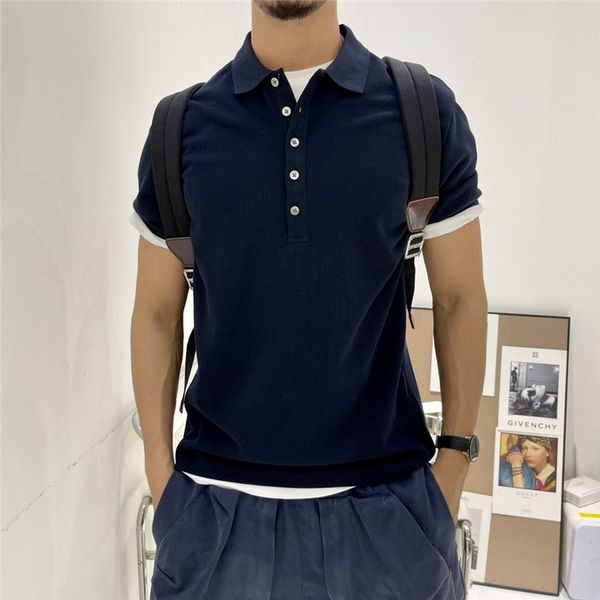20012021 summer new tb casual short sleeve lapel men's four bar slim fitting bead cotton t-shirt half sleeve polo shirt2012, White;black
20012021 summer new tb casual short sleeve lapel men's four bar slim fitting bead cotton t-shirt half sleeve polo shirt2012, White;black