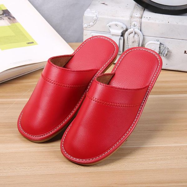 slippers mntrerm 2021 pu leather couple indoor non-slip women home fashion casual single shoes soft soles spring autumn, Black
slippers mntrerm 2021 pu leather couple indoor non-slip women home fashion casual single shoes soft soles spring autumn, Black