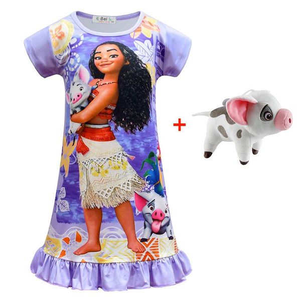 girl's dresses summer girl dress cartoon for girls clothes print baby sleepwear pajamas spotted pig children kids vaiana clothing, Red;yellow
girl's dresses summer girl dress cartoon for girls clothes print baby sleepwear pajamas spotted pig children kids vaiana clothing, Red;yellow