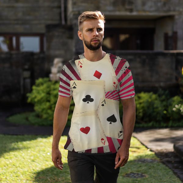 poker printing 3d printing t-shirt unique fashion, beautiful, breathable and comfortable daily party travel visual impact gothic style men&#, White;black
poker printing 3d printing t-shirt unique fashion, beautiful, breathable and comfortable daily party travel visual impact gothic style men&#, White;black