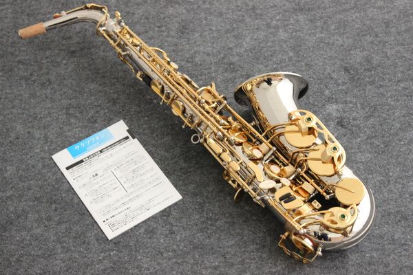 professional yanagisawa w-037 e-flat alto saxophone asilver plated body gold keys e(b) sax saxofón with cloth bag
professional yanagisawa w-037 e-flat alto saxophone asilver plated body gold keys e(b) sax saxofón with cloth bag