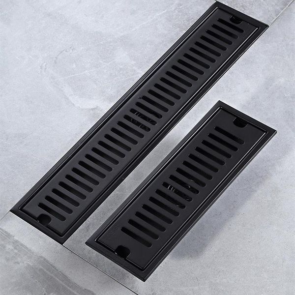 other bath & toilet supplies black floor drain 304 stainless steel rectangular wc kitchen bathroom shower garage long linear drainage draine
other bath & toilet supplies black floor drain 304 stainless steel rectangular wc kitchen bathroom shower garage long linear drainage draine