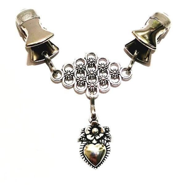 pins, brooches flower heart cardigan sweater clip cape clasp cloak women shawl guard cinch pins costume clamps, Gray
pins, brooches flower heart cardigan sweater clip cape clasp cloak women shawl guard cinch pins costume clamps, Gray