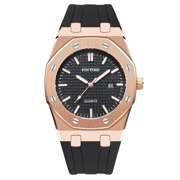 wristwatches simple gold black men watch silicone military sport quartz clock montre homme relogio masculino reloj, Slivery;brown
wristwatches simple gold black men watch silicone military sport quartz clock montre homme relogio masculino reloj, Slivery;brown