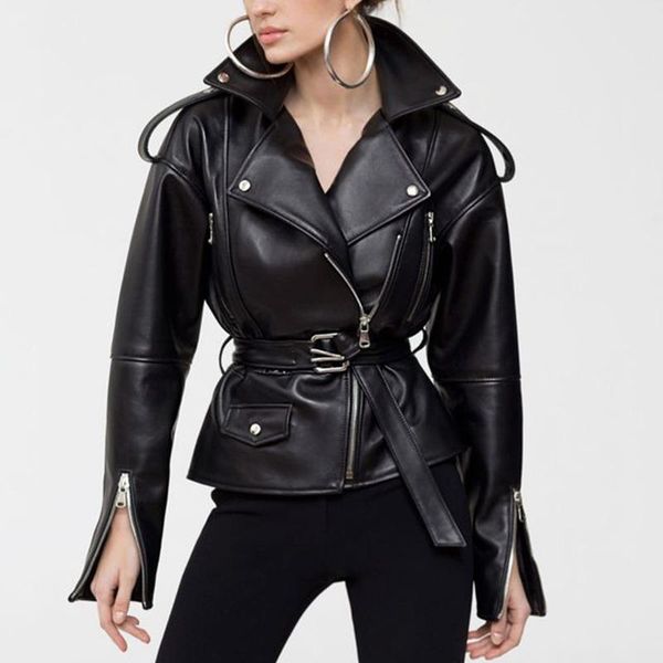 women's leather & faux berry fashion moto biker high imitation coats women elegant pu jackets black ladies
women's leather & faux berry fashion moto biker high imitation coats women elegant pu jackets black ladies