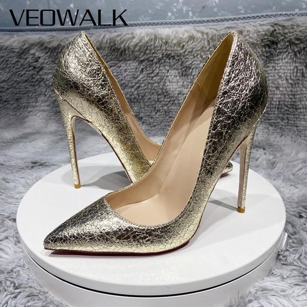 dress shoes veowalk women gold pointy toe stiletto pumps gorgeous comfortable slip on 8cm 10cm 12cm high heel wedding bridal, Black 
dress shoes veowalk women gold pointy toe stiletto pumps gorgeous comfortable slip on 8cm 10cm 12cm high heel wedding bridal, Black