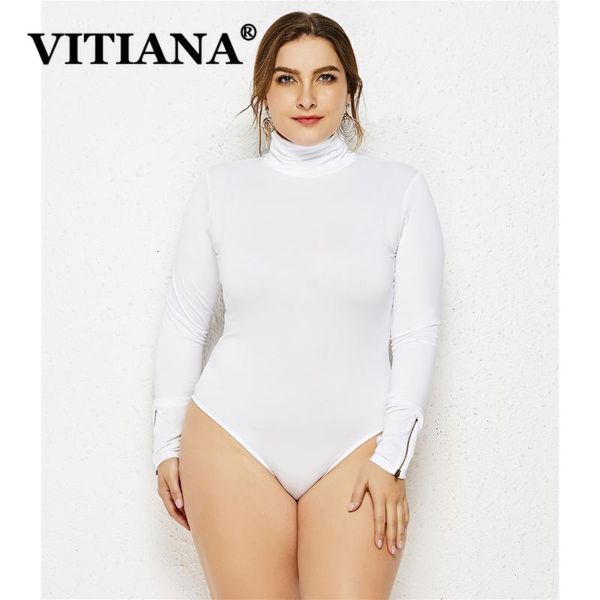 women white high collar bodysuit female autumn long sleeve pilus size 6xl casual romper bodycon playsuit streetwear women's jumpsuits &, Black;white
women white high collar bodysuit female autumn long sleeve pilus size 6xl casual romper bodycon playsuit streetwear women's jumpsuits &, Black;white