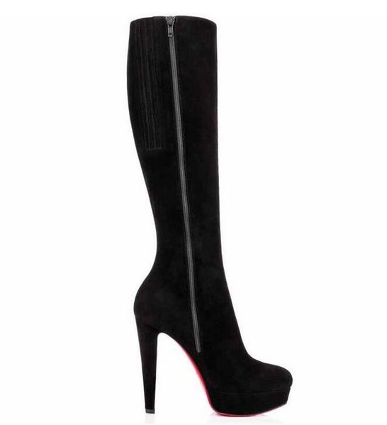 luxury designs red sole ladies long boots tall boot bianca botta waterproof platform leather suede knee-boot party wedding women, Black
luxury designs red sole ladies long boots tall boot bianca botta waterproof platform leather suede knee-boot party wedding women, Black