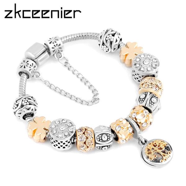 charm bracelets drop vintage silver color brand bracelet with tree of life pendant gold crystal ball mother's days gift, Golden;silver
charm bracelets drop vintage silver color brand bracelet with tree of life pendant gold crystal ball mother's days gift, Golden;silver