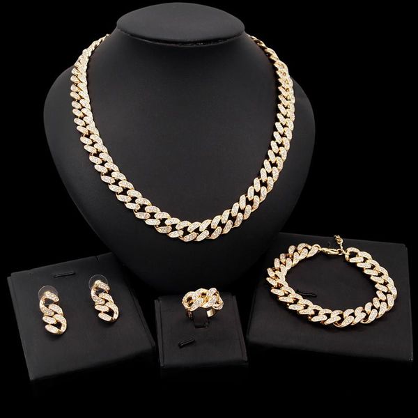 earrings & necklace yulaili crystal choker stud charm bracelet ring wedding bridal dubai jewelry sets wholesale, Silver
earrings & necklace yulaili crystal choker stud charm bracelet ring wedding bridal dubai jewelry sets wholesale, Silver