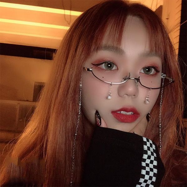 fashion sunglasses frames women's eyeglasses frame pendant glasses reading spectacles optical transparent decorative party, Black
fashion sunglasses frames women's eyeglasses frame pendant glasses reading spectacles optical transparent decorative party, Black