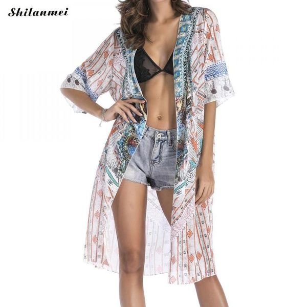 sarongs loose sleeve beach tunic summer chiffon swimsuit plus size bathing suit swimming pareo feminina blusas 2021 cover ups women, Blue;gray
sarongs loose sleeve beach tunic summer chiffon swimsuit plus size bathing suit swimming pareo feminina blusas 2021 cover ups women, Blue;gray