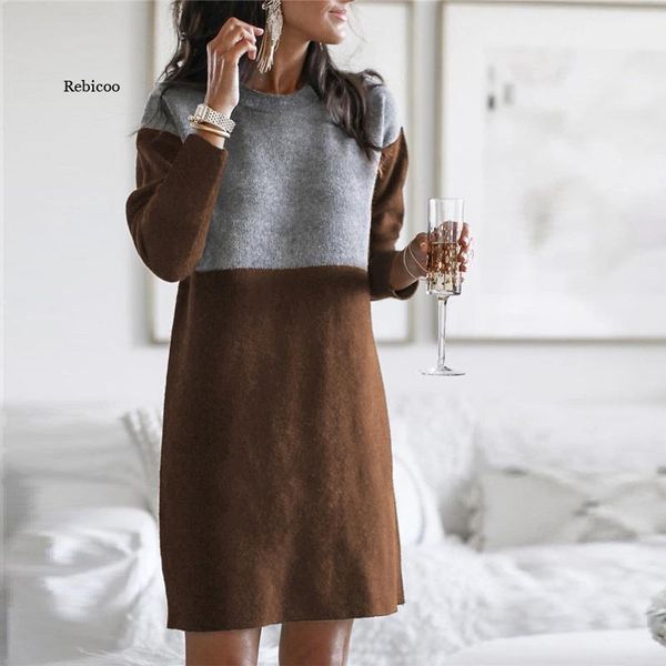 casual dresses women's dress winter autumn fashion patchwork fleece long sleeve warm sweater vintage night party, Black;gray
casual dresses women's dress winter autumn fashion patchwork fleece long sleeve warm sweater vintage night party, Black;gray
