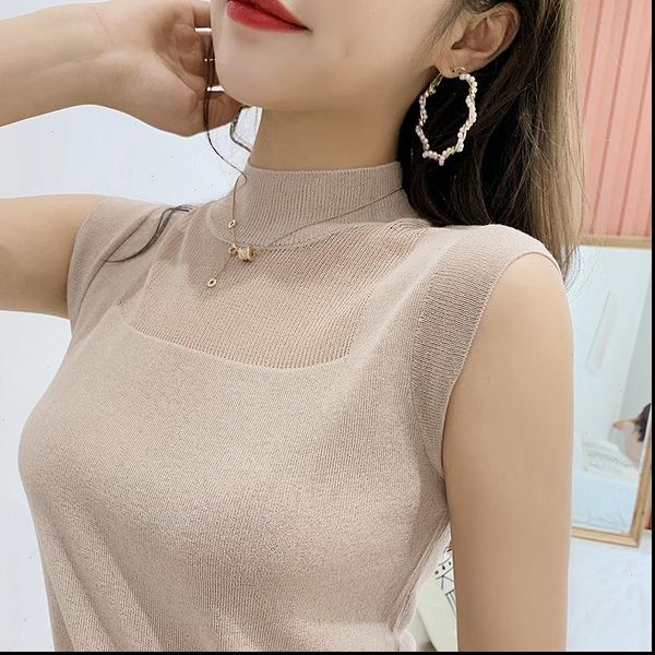womens tanks hollow out tank women summer lce silk knitted vest sleeveless casual korean elasticity solid slim, White
womens tanks hollow out tank women summer lce silk knitted vest sleeveless casual korean elasticity solid slim, White