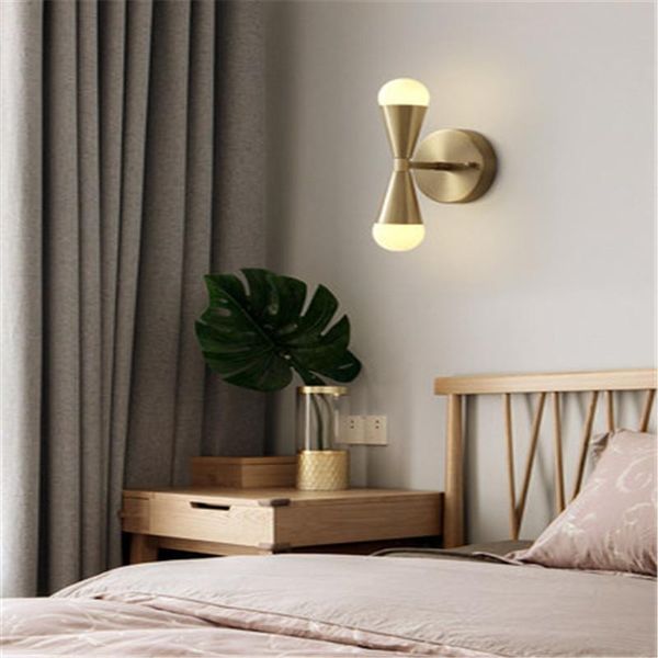 wall lamp nordic lamps all copper simple bedroom bedside living room tv background lighting
wall lamp nordic lamps all copper simple bedroom bedside living room tv background lighting