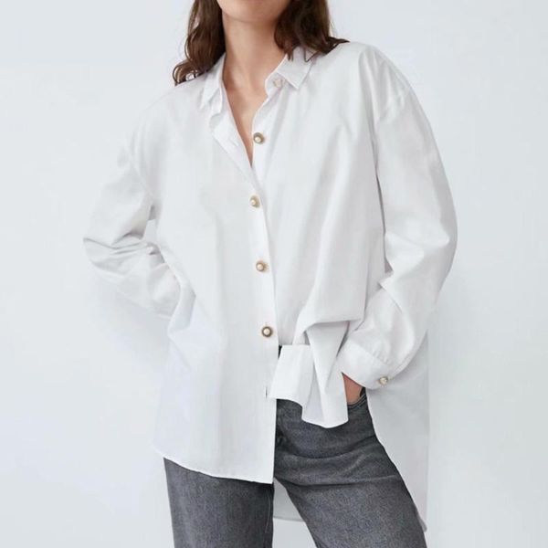 women's blouses & shirts eayucu casual white blouse shirt women 2021 spring turn down collar loose long sleeve pearls ladies office la
women's blouses & shirts eayucu casual white blouse shirt women 2021 spring turn down collar loose long sleeve pearls ladies office la