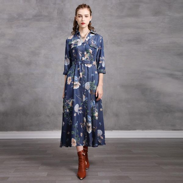 casual dresses spring fall harajuku printed blue denim plus size floral dress for women chinese fashion clothing single breasted, Black;gray
casual dresses spring fall harajuku printed blue denim plus size floral dress for women chinese fashion clothing single breasted, Black;gray