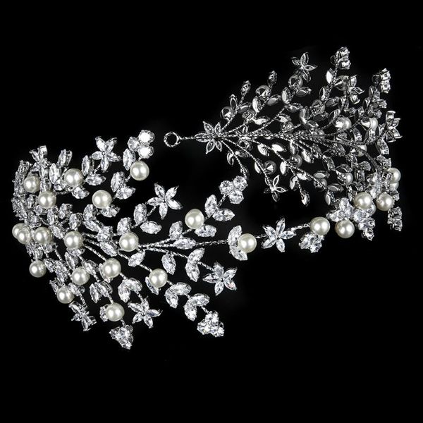 hair clips & barrettes european style elegant imitation pearls intersperse wedding tiaras women fairy crowns full crystal headwear cz headba, Golden;silver
hair clips & barrettes european style elegant imitation pearls intersperse wedding tiaras women fairy crowns full crystal headwear cz headba, Golden;silver