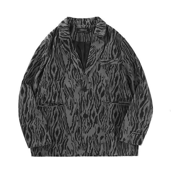 & men's suits blazers zebra print blazer ins fashion suit bf harajuku trend loose jacket, White;black
& men's suits blazers zebra print blazer ins fashion suit bf harajuku trend loose jacket, White;black