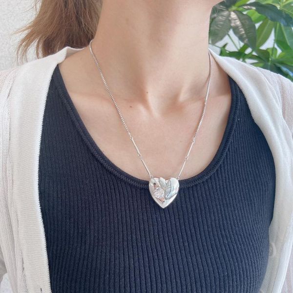 pendant necklaces korean fashion silver-plated love necklace for women 
pendant necklaces korean fashion silver-plated love necklace for women