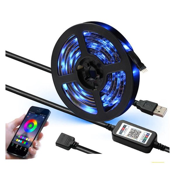 strips 1set app bluetooth rgb led strip light 1m 2m 3m 5m smd dc 5v usb cable power flexible lamp tv backlight ledstrip
strips 1set app bluetooth rgb led strip light 1m 2m 3m 5m smd dc 5v usb cable power flexible lamp tv backlight ledstrip