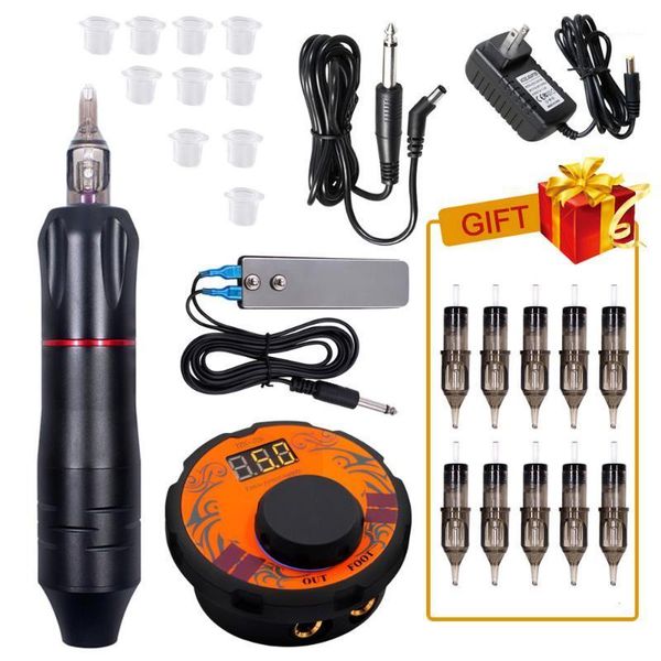 selling complete tattoo machine kit with mini strong power supply professional rotary pen set1
selling complete tattoo machine kit with mini strong power supply professional rotary pen set1