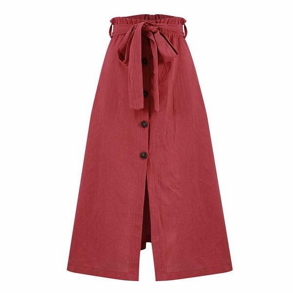 skirts summer women split fashion high waist with belt breasted lacing up cut mid calf skirt casual female clothes vestidos, Black
skirts summer women split fashion high waist with belt breasted lacing up cut mid calf skirt casual female clothes vestidos, Black