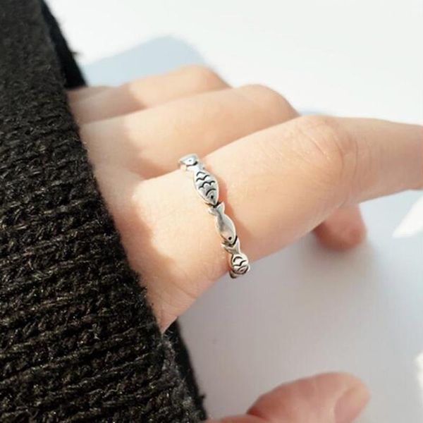 Style Bohemian Vintage Silver Color Fish Rings For Women Open Finger Ring Beautiful Engagement Jewelry Wedding, Slivery;golden
Style Bohemian Vintage Silver Color Fish Rings For Women Open Finger Ring Beautiful Engagement Jewelry Wedding, Slivery;golden