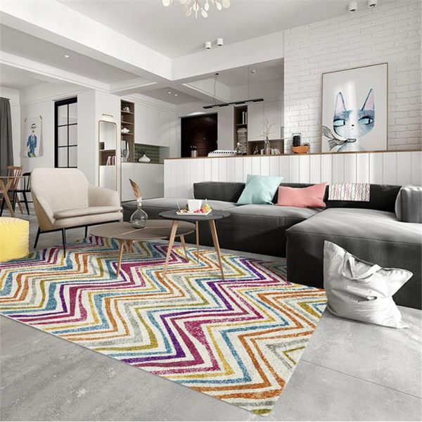 carpets nordic colorful striped carpet under coffee table for living room girl bedroom geometric line hallway rugs kitchen mat
carpets nordic colorful striped carpet under coffee table for living room girl bedroom geometric line hallway rugs kitchen mat