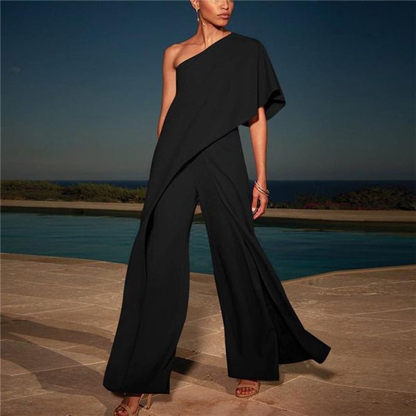women's jumpsuits & rompers women ladies jumosuit solid cold shoulder loose playsuit party jumpsuit long trouser combishort femme drop, Black;white
women's jumpsuits & rompers women ladies jumosuit solid cold shoulder loose playsuit party jumpsuit long trouser combishort femme drop, Black;white