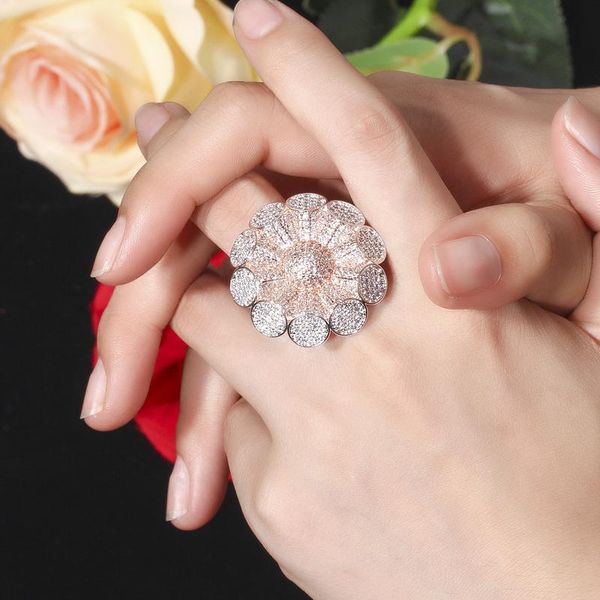 wedding rings gold filled ring big luxury flower classic fashion for women engagement cubic zirconia band fine jewelry gift, Slivery;golden
wedding rings gold filled ring big luxury flower classic fashion for women engagement cubic zirconia band fine jewelry gift, Slivery;golden