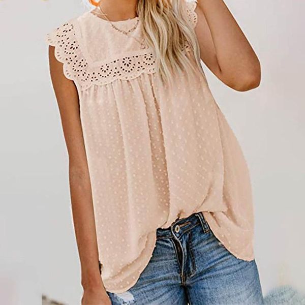 women's tanks & camis hollow lace bohemia round neck femme shirts loose sleeveless chiffon vest casual woman clothes zaraing, White
women's tanks & camis hollow lace bohemia round neck femme shirts loose sleeveless chiffon vest casual woman clothes zaraing, White