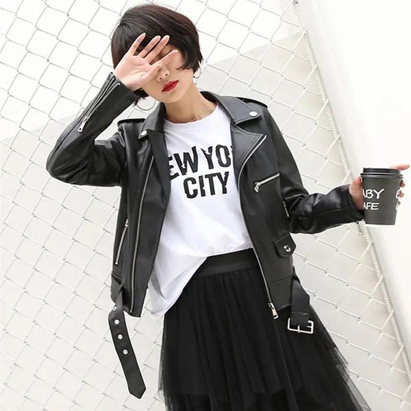 women's fur & faux zoki autumn fashion pu leather jacket women coat moto black belt outwear long sleeves korean 2021
women's fur & faux zoki autumn fashion pu leather jacket women coat moto black belt outwear long sleeves korean 2021