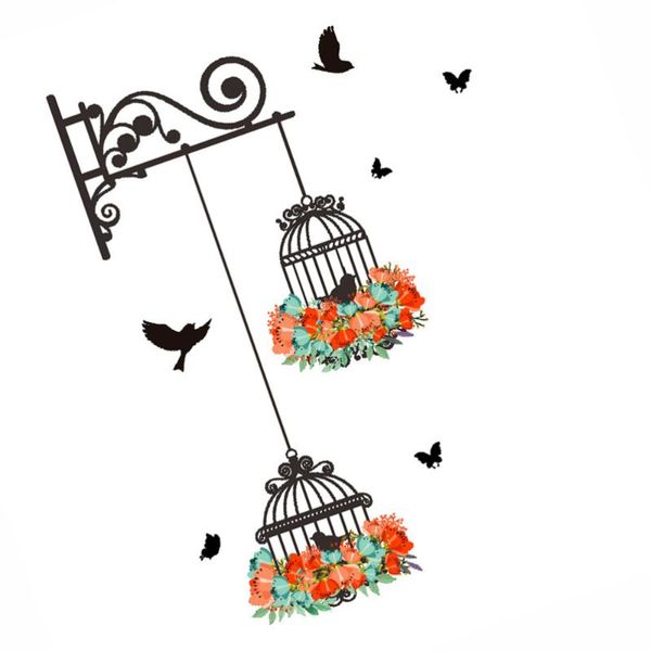 wall stickers birdcage decorative painting art murals decals bedroom living room tv background home decor
wall stickers birdcage decorative painting art murals decals bedroom living room tv background home decor