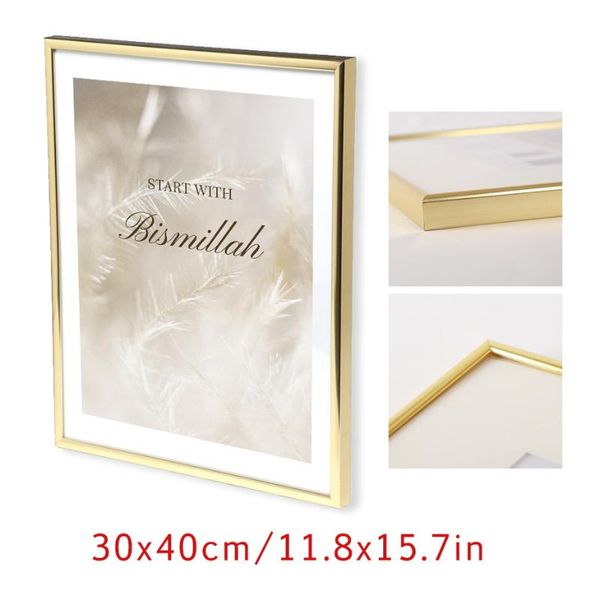 frames gold po frame 30x40cm without mat or 20x28cm with metal picture poster wall hanging for interior home decoration
frames gold po frame 30x40cm without mat or 20x28cm with metal picture poster wall hanging for interior home decoration