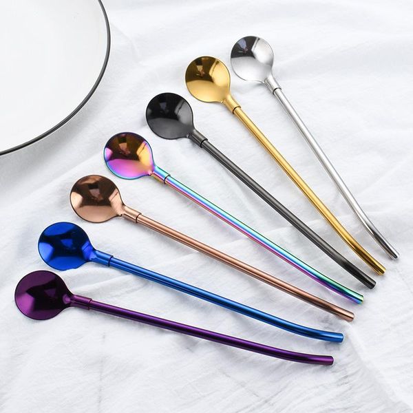 drinking straws multicolor stainless steel long metal straw spoon 205mm reusable tea coffee bar kitchen party drink accessories
drinking straws multicolor stainless steel long metal straw spoon 205mm reusable tea coffee bar kitchen party drink accessories