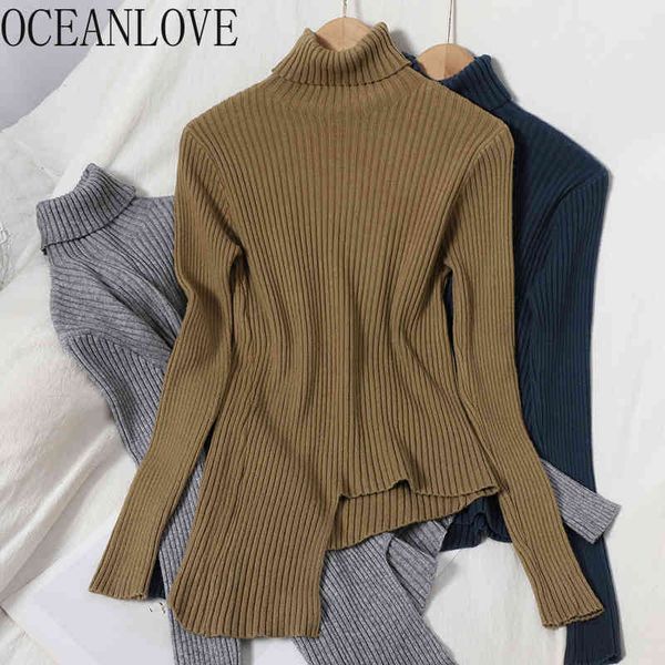 solid turtleneck woman sweaters stretch irregular slim autumn mujer sueteres winter clothes pull femme 19268 210415, White;black
solid turtleneck woman sweaters stretch irregular slim autumn mujer sueteres winter clothes pull femme 19268 210415, White;black